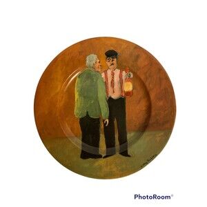 Tuscan Storefronts by Guy Buffet 7 3/4"  Vintner.  (Salad/Dessert) Plate.